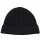 BURBERRY 羊毛材質針織毛帽(黑) product thumbnail 5