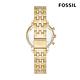 FOSSIL Neutra 輕奢雅致計時女錶 金色不鏽鋼鍊帶 36MM ES5219 product thumbnail 4