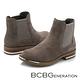 BCBGeneration 曼哈頓經典 麂皮金屬線條短筒靴-灰色 product thumbnail 6