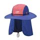 【ATUNAS 歐都納】GORE-TEX防水透氣大盤帽(附可拆遮陽片)A1AHCC01N藍紫/桃紅/登山帽 product thumbnail 2