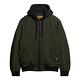 SUPERDRY 男裝 長袖外套 飛行夾克 Military Hooded MA1 橄欖綠 product thumbnail 2