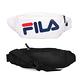 FILA 大LOGO斜跨包-腰包 臀包 側背包 斜背包 慢跑 單車 自行車 BWV-3004-WT 白丈青紅 product thumbnail 2