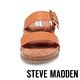 STEVE MADDEN-BRUNO-經典雙帶平底拖鞋-棕色 product thumbnail 3