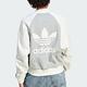 Adidas Fleece Jacket 女 灰白色 休閒 日常 短版 立領 口袋 拉鍊 外套 IL3795 product thumbnail 3