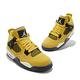 Nike 籃球鞋 Air Jordan 4 Retro 女鞋 經典款 喬丹4代 復刻 避震 大童 閃電 黃 黑 408452-700 product thumbnail 7