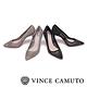 Vince Camuto 個性美學 絨面尖頭曲線高跟鞋-絨灰 product thumbnail 7