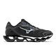 Mizuno 慢跑鞋 Wave Prophecy 12S 男鞋 黑 藍 反光 路跑 馬拉松 運動鞋 美津濃 J1GC2349-52 product thumbnail 3