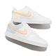 Nike 休閒鞋 Wmns Court Vision Low 女鞋 白 橘 小白鞋 復古 皮革 CD5434-103 product thumbnail 8