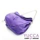 YUCCA - 熱銷款多彩俏麗鏈帶牛皮包 - 紫色-C8033473C77 product thumbnail 5