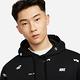 NIKE 上衣 男款 長袖上衣 帽T 運動 AS M NK CLUB+ BB PO HOODIE AOP 黑 FB7435-010 product thumbnail 3