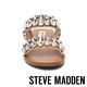 STEVE MADDEN-REASON雙水鑽鑲嵌二字帶平底拖-棕色 product thumbnail 3