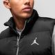 Nike 背心 Jordan Essential 男款 黑 白 立領 保暖 拉鍊口袋 喬丹 防風 外套 FB7308-010 product thumbnail 7