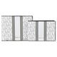 展示品MK MICHAEL KORS GIFTING燙銀LOGO織帶設計PVC對折名片短夾禮盒(白) product thumbnail 2
