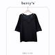 betty’s貝蒂思　領口透視古典蕾絲七分袖T-shirt(共二色) product thumbnail 7