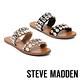 STEVE MADDEN-REASON雙水鑽鑲嵌二字帶平底拖-棕色 product thumbnail 6