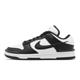 Nike 休閒鞋 Wmns Dunk Low Twist 女鞋 黑 白 熊貓 厚鞋舌 Panda DZ2794-001 product thumbnail 2