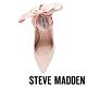 STEVE MADDEN-LAYNA 蝴蝶結踝帶麂皮尖頭高跟鞋-粉色 product thumbnail 5