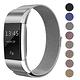 Fitbit Charge 3 智能手環米蘭錶帶 米蘭尼斯金屬替換腕帶 回環磁吸 product thumbnail 5