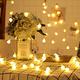 LED聖誕燈串600cm 小星星圓球燈 耶誕燈泡串裝飾氛圍燈 露營(電池款) product thumbnail 4