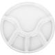 《KELA》五格陶製餐盤(圓) | 餐具 器皿 盤子 product thumbnail 2
