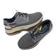 Skechers 休閒鞋 Bucknell-HAWN 男鞋 灰 深藍 帆船鞋 套入式 記憶鞋墊 彈性鞋帶 210565GYNV product thumbnail 8