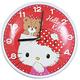 【HELLO KITTY】喜氣小熊凱蒂貓超靜音掛鐘 (JM-W2369KT-A) product thumbnail 2