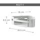 《Umbra》Flex壁掛式浴室三角瀝水置物架(岩灰) | 浴室收納架 瓶罐置物架 product thumbnail 8