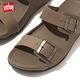 【FitFlop】GOGH MOC MENS BUCKLE LEATHER SLIDES扣環皮革造型雙帶涼鞋-男(灰褐色) product thumbnail 6