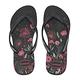 Havaianas 拖鞋 Slim Organic Flip Flops 女鞋 黑 粉紅 花卉款 人字拖 夾腳拖 巴西 41328231191W product thumbnail 2