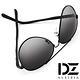 DZ 經典名仕 抗UV 偏光太陽眼鏡墨鏡(黑框漸層灰片) product thumbnail 7