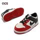 Nike 童鞋 Dunk Low TDE 小童 白 黑 紅 小朋友 公牛隊 親子鞋 75周年 皮革 經典 膠底 DC9562-100 product thumbnail 8