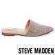 STEVE MADDEN-TRACE-R 麂皮水鑽尖頭低跟穆勒鞋-絨米 product thumbnail 2