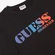 GUESS-男裝-Originals系列漸層LOGO短T-黑 原價1290 product thumbnail 4