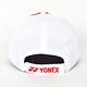 Yonex Caps [14038TR496] 遮陽帽 鴨舌帽 棒球帽 運動 休閒 打球 羽網 台製 紅白 product thumbnail 2