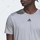 adidas 愛迪達 上衣 短袖上衣 運動 訓練 吸排 亞規 男款 灰白 HL8791 M HIIT COOL TEE (S1401) product thumbnail 4