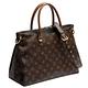 LV M41064 Monogram PALLAS系列拼接皮革手提/肩背包(黑色) product thumbnail 3