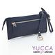 YUCCA-俐落多彩手挽式長夾-深藍色10790071009 product thumbnail 2