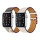 O-one Apple Watch 3/4/5/6/SE 40mm 手錶專用真皮 皮革錶帶(單圈單色款)--買就隨貨送小螢膜犀牛皮保護貼乙入 product thumbnail 2