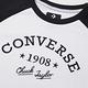 CONVERSE RETRO CHUCK FASHION TOP 短袖上衣 女 白黑_10026384-A01 product thumbnail 4