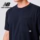 [New Balance]圓領親膚□袋短袖上衣_男性_黑色_MT31542BK product thumbnail 5