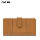 FOSSIL Cora 掀蓋釦式手拿長夾-駝色 SL6464231 product thumbnail 4