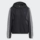 Adidas FI WV Jacket HF0033 女 連帽 外套 夾克 運動 訓練 健身房 亞洲版 愛迪達 黑 product thumbnail 4