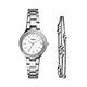 FOSSIL BLANE 美麗女仕晶鑽套錶組-女-銀 約32mm ES4336SET product thumbnail 2