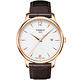 TISSOT 天梭 官方授權 Tradition 復刻時尚腕錶-白/42mm T0636103603700 product thumbnail 2