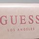 GUESS-女包-純色皮面文字LOGO小肩包-粉 原價2890 product thumbnail 5