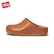 【FitFlop】Shuv Leather 經典舒適木屐鞋穆勒鞋-女(淺褐色) product thumbnail 3