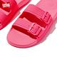 【FitFlop】iQUSHION TWO-BAR BUCKLE SLIDES 輕量人體工學可調式雙帶涼鞋-女(粉色) product thumbnail 6