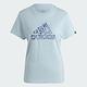 Adidas W Myst Fill T IM4275 女 短袖 上衣 T恤 亞洲版 運動 休閒 日常 舒適 藍 product thumbnail 4