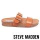 STEVE MADDEN-BRUNO-經典雙帶平底拖鞋-棕色 product thumbnail 2