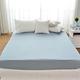 Cozy inn 簡單純色-灰藍-200織精梳棉床包(雙人) product thumbnail 2